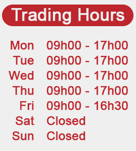 Trading hours of Frozen Foods George